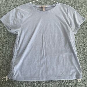 BCBGeneration Gray Relaxed Short Sleeve T-Shirt
